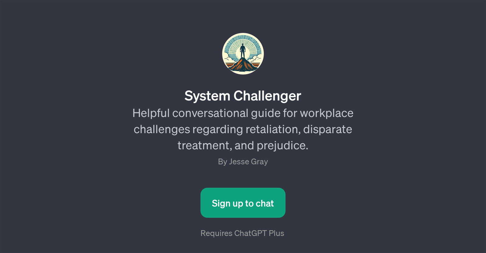 System Challenger website
