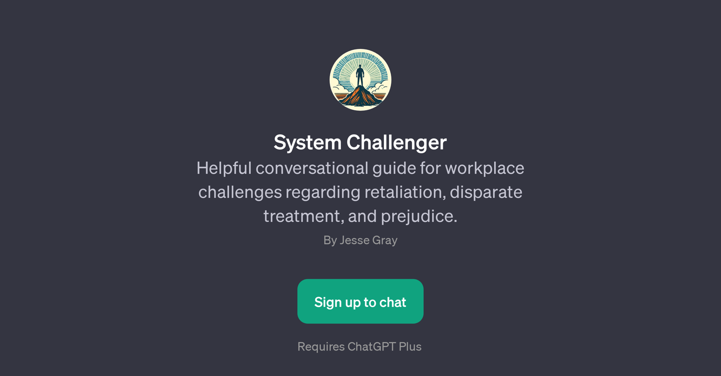 System Challenger website