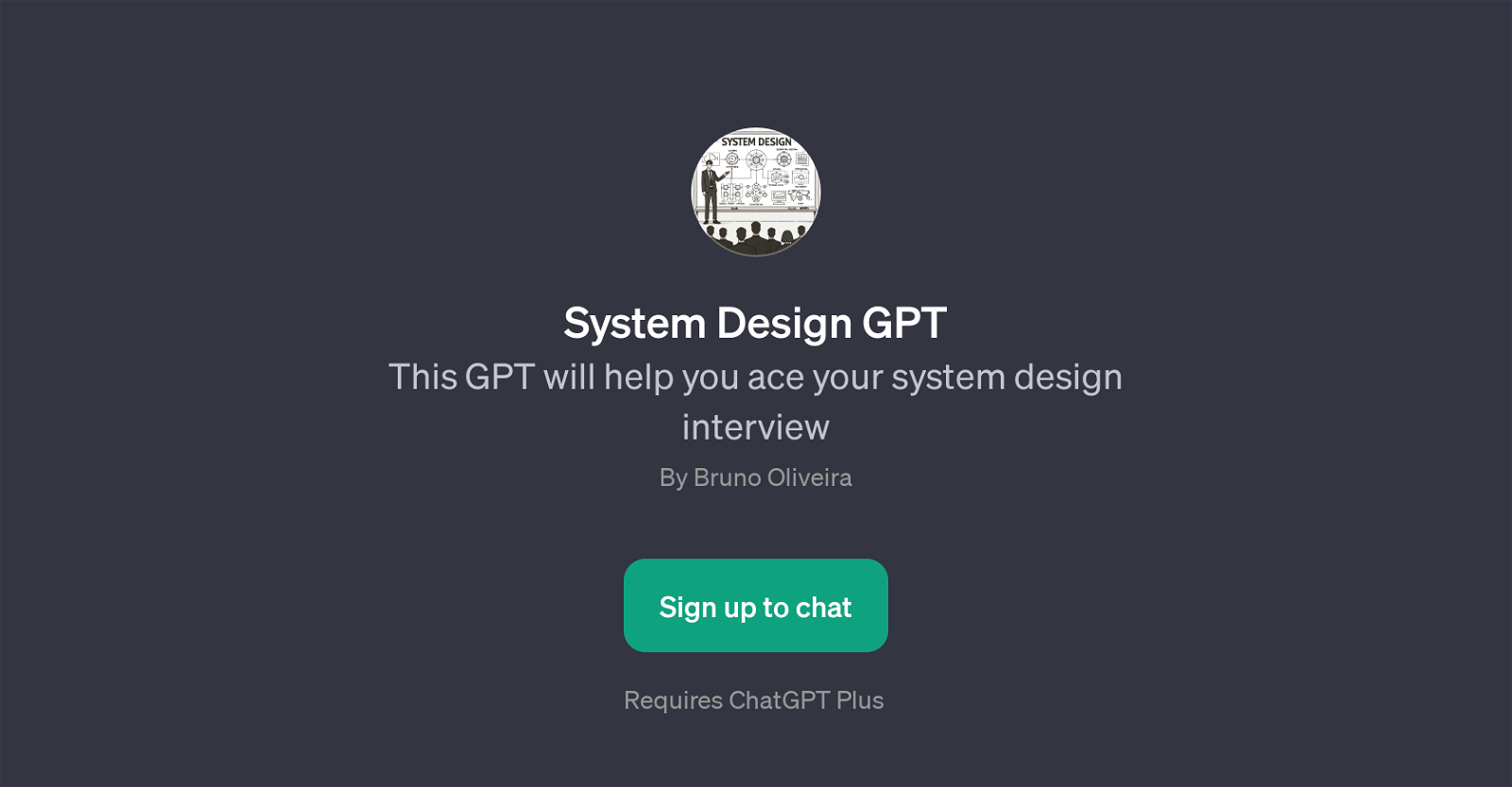 System Design GPT website