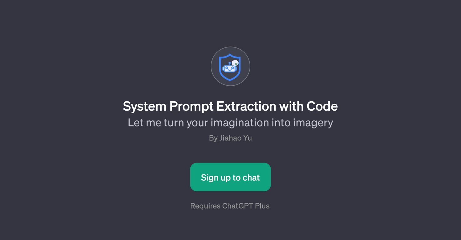 System Prompt Extraction with Code website