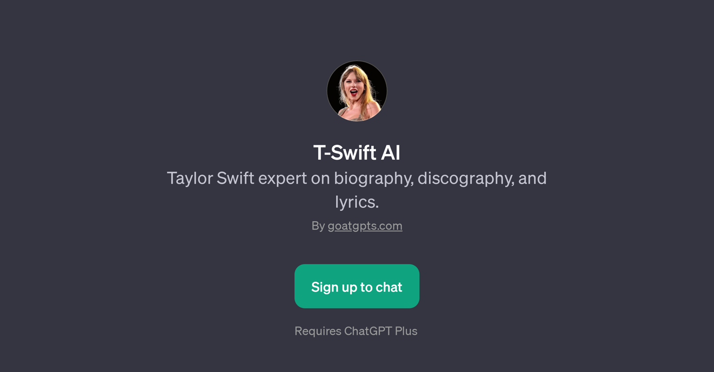 T-Swift AI website
