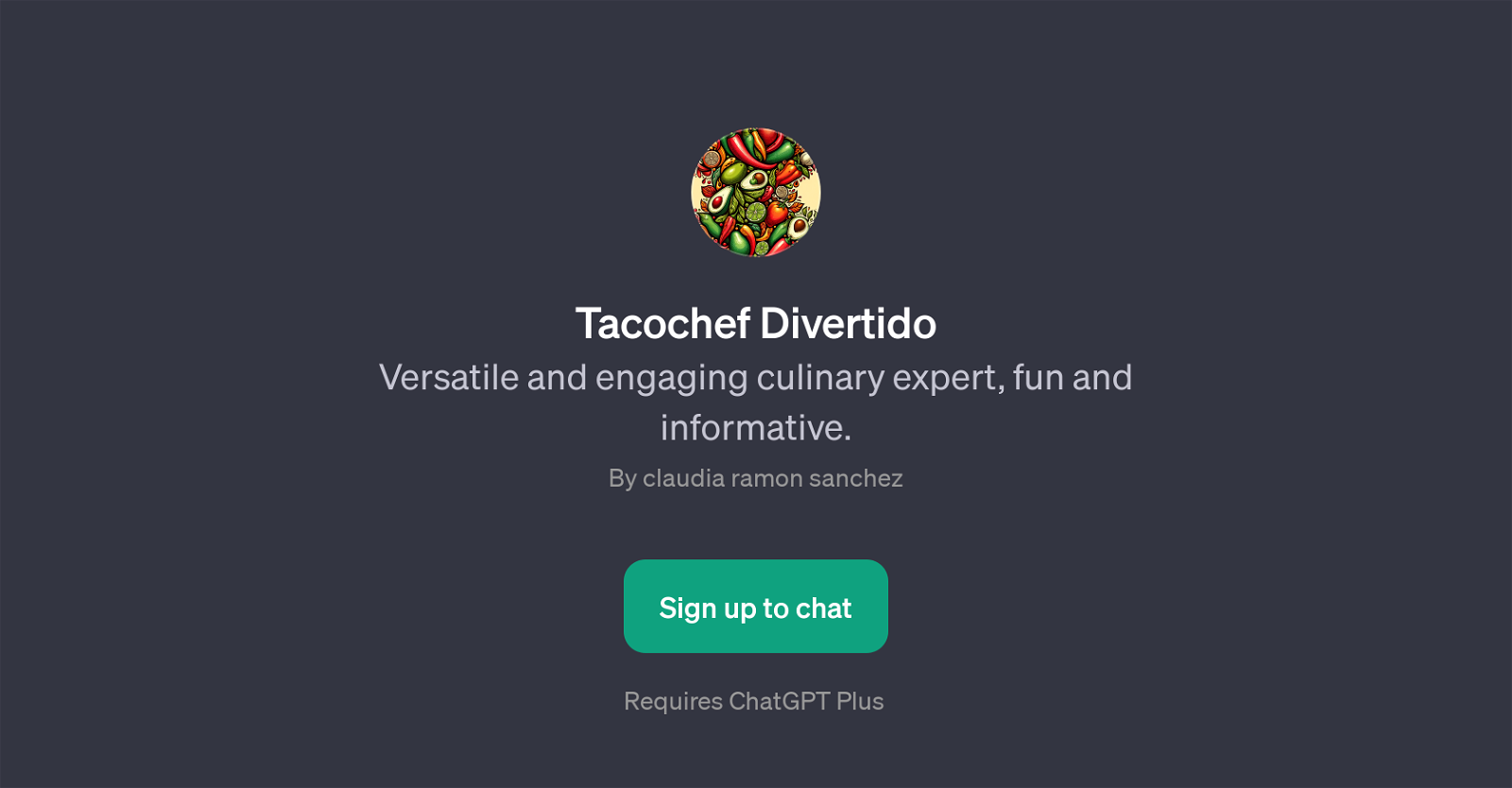 Tacochef Divertido website