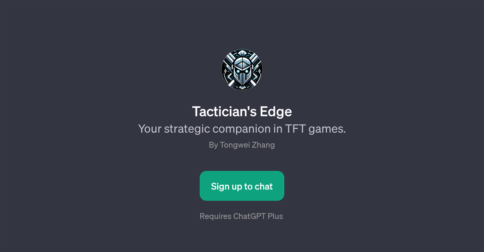 Tactician's Edge website