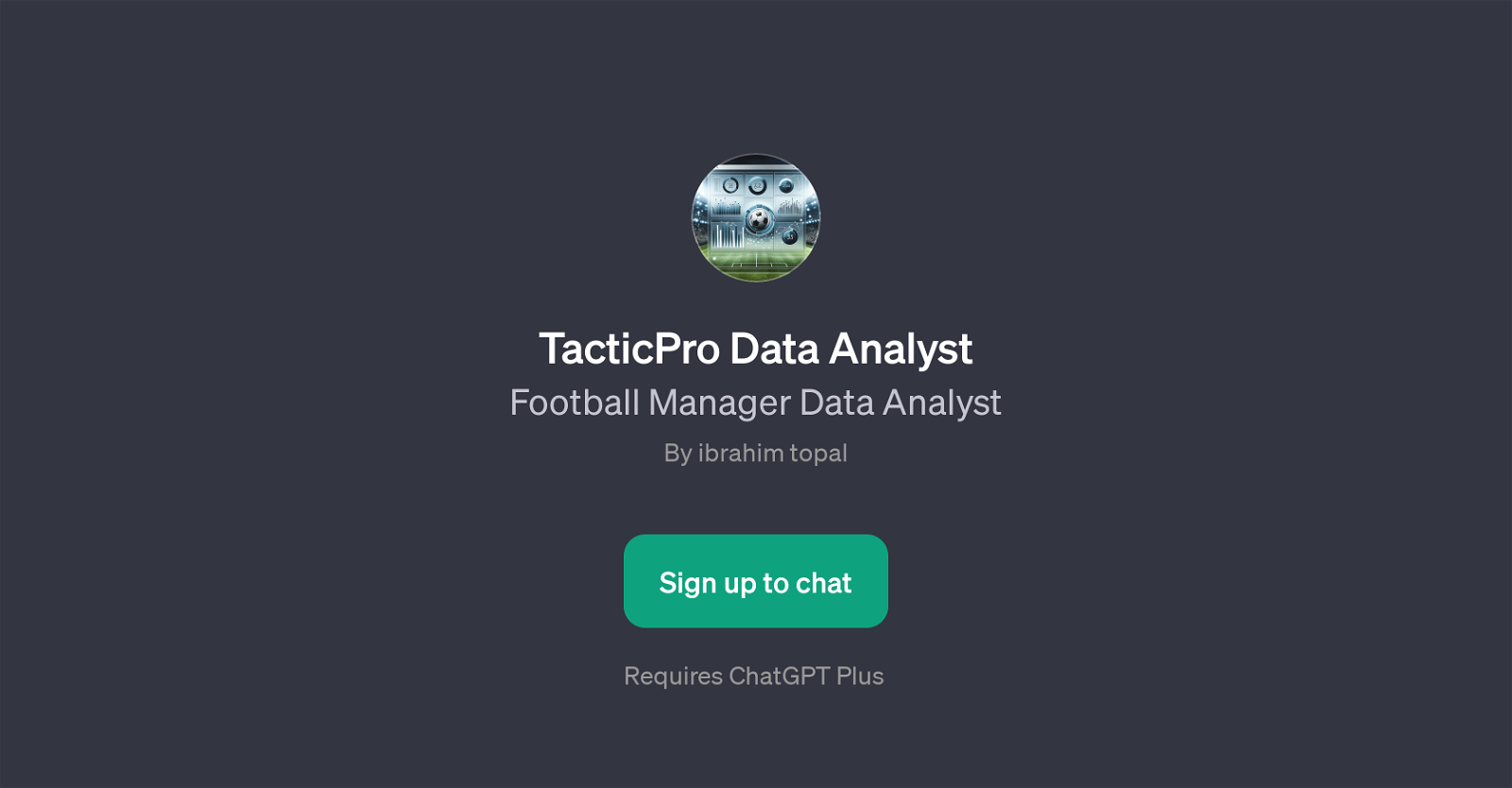 TacticPro Data Analyst website