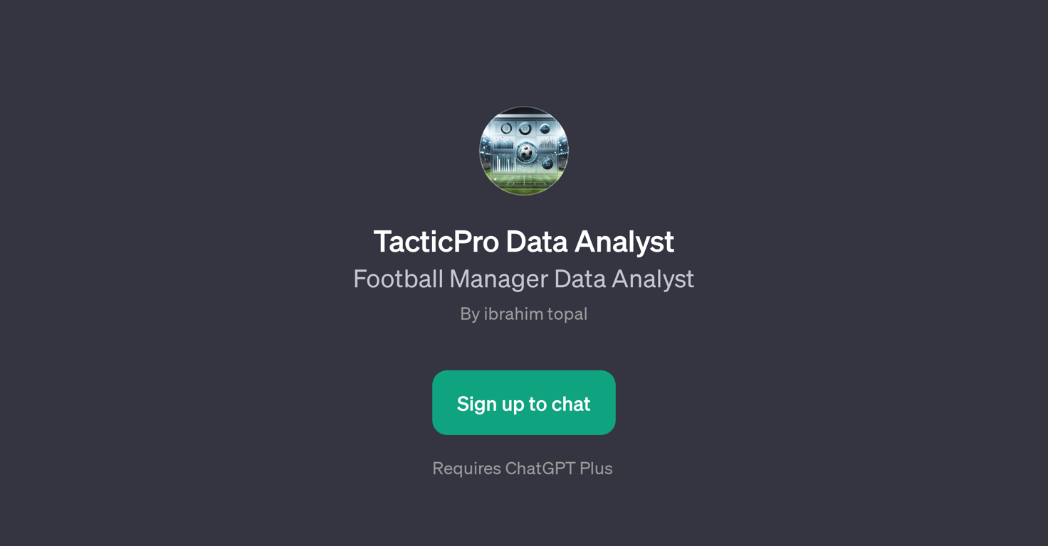 TacticPro Data Analyst website