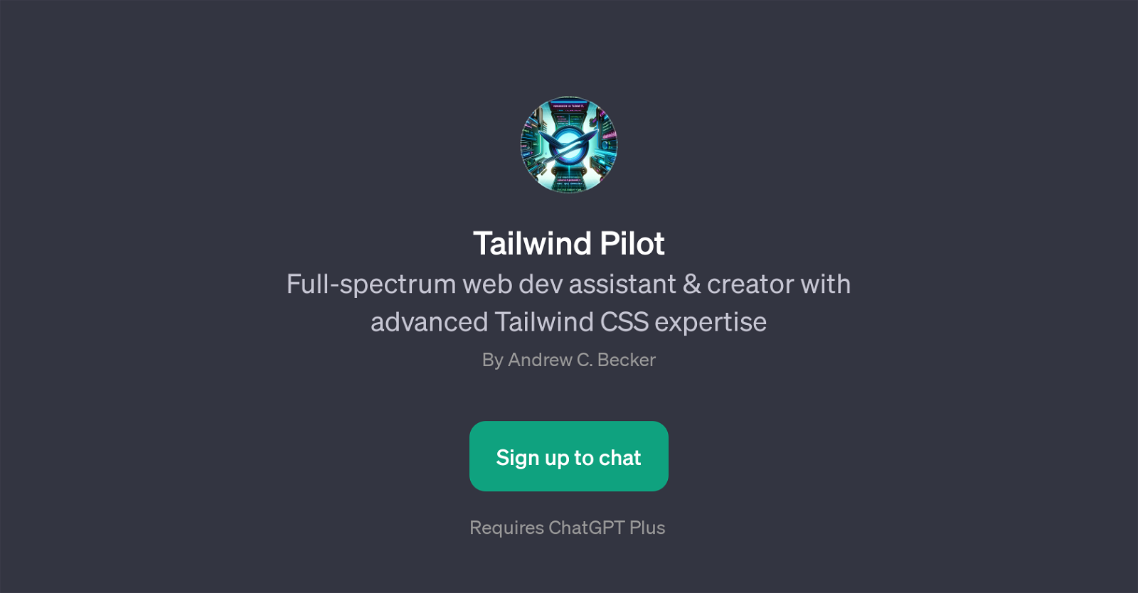 Tailwind Pilot website