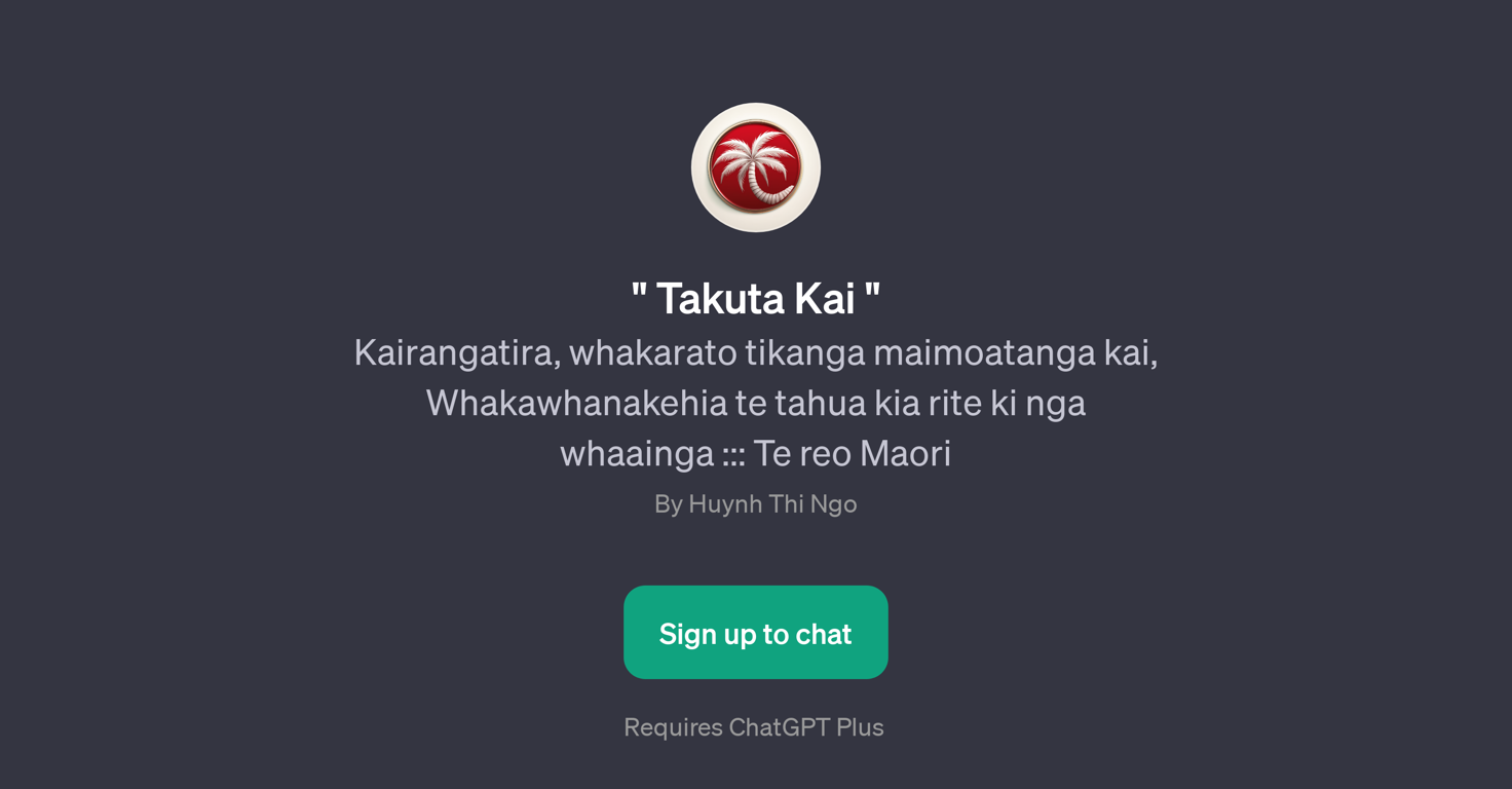 Takuta Kai website