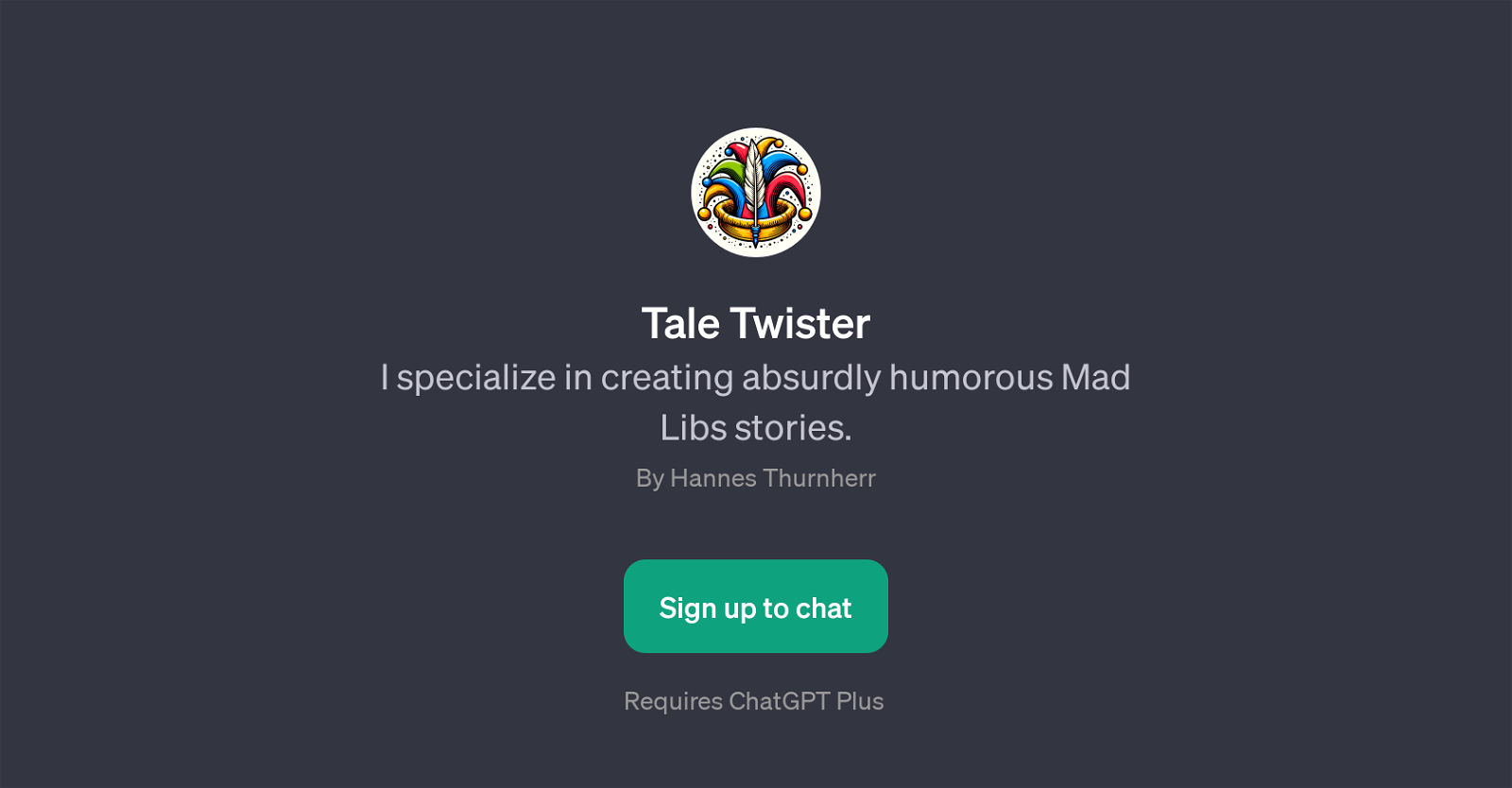 Tale Twister website