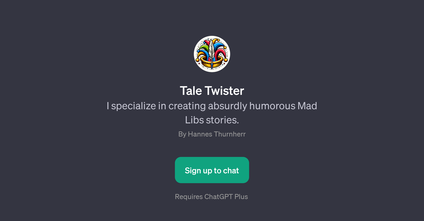Tale Twister website