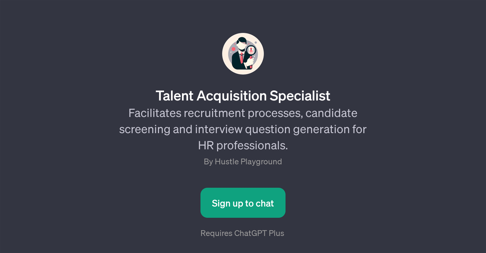 Talent Acquisition Specialist GPT website