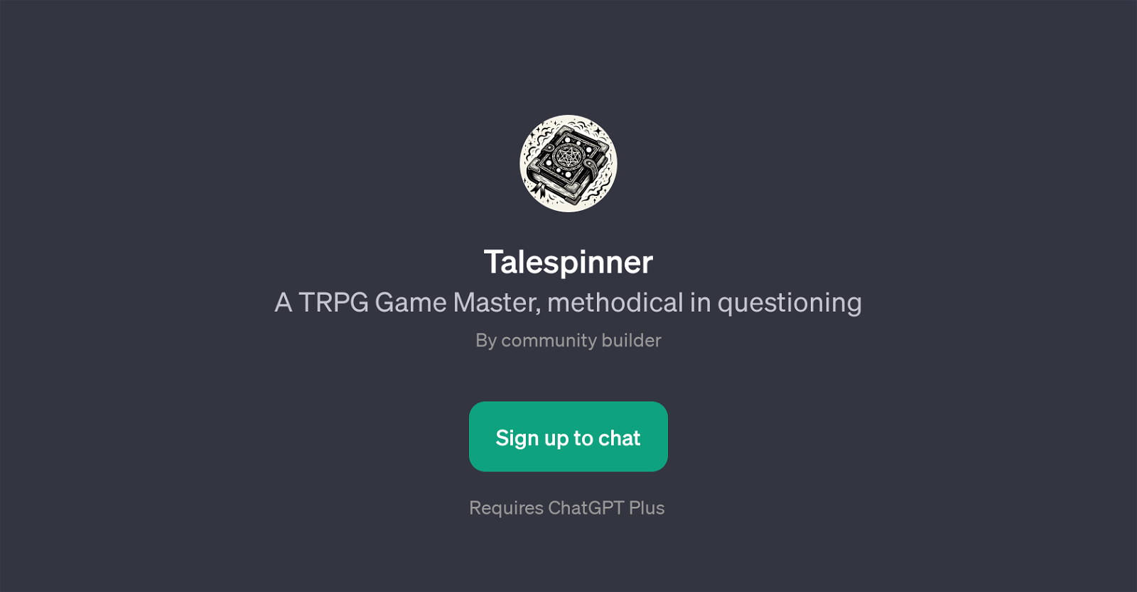 Talespinner website