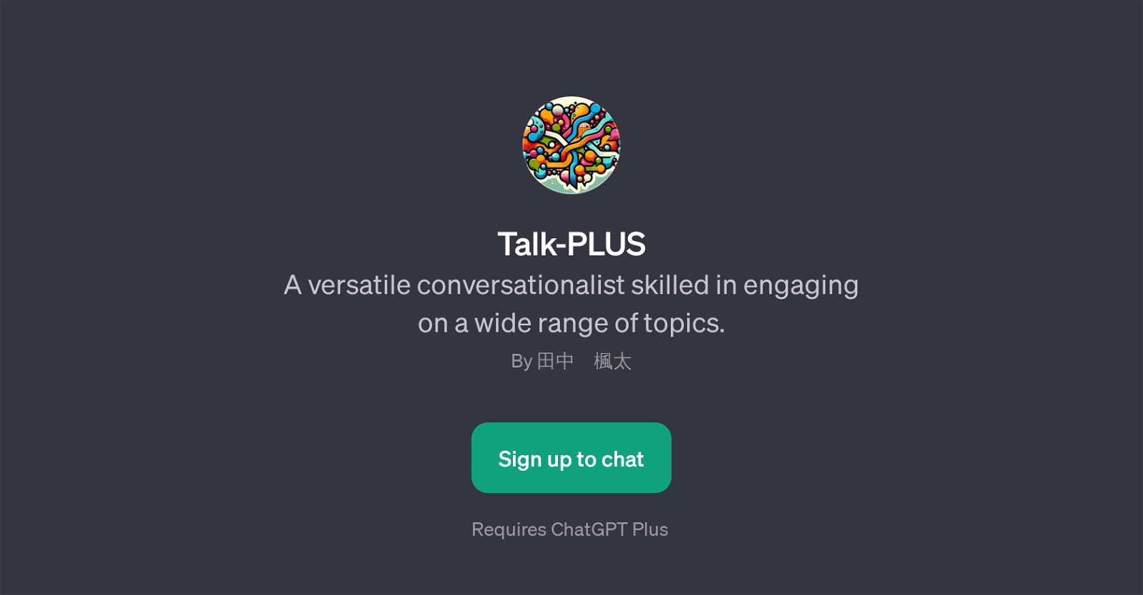 Talk-PLUS website