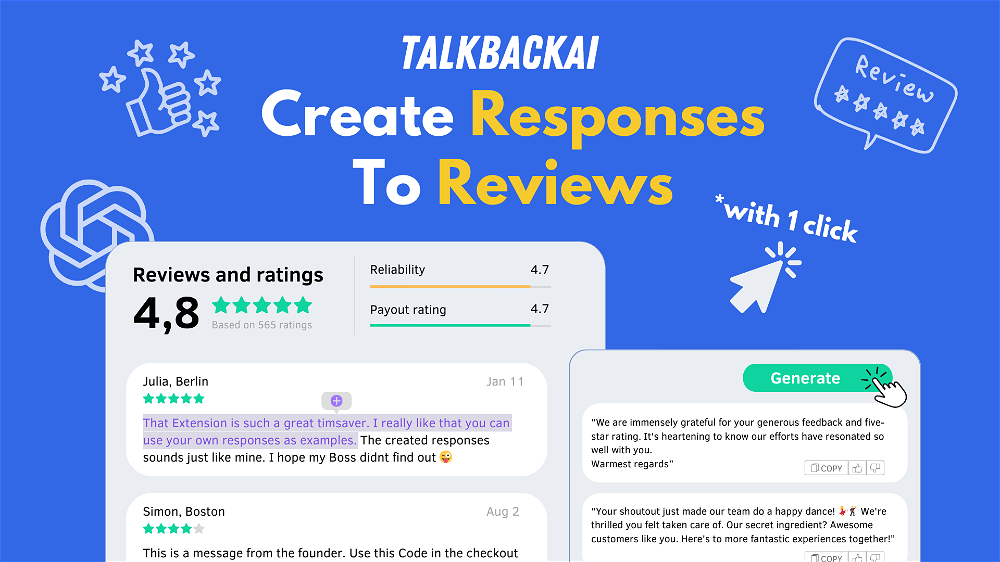 TalkbackAI website