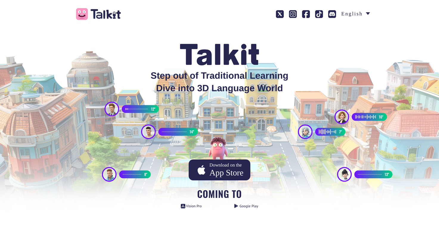 Talkit website