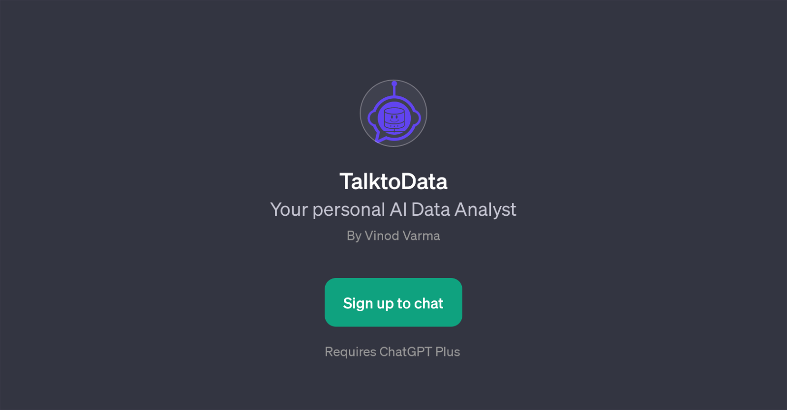 TalktoData website
