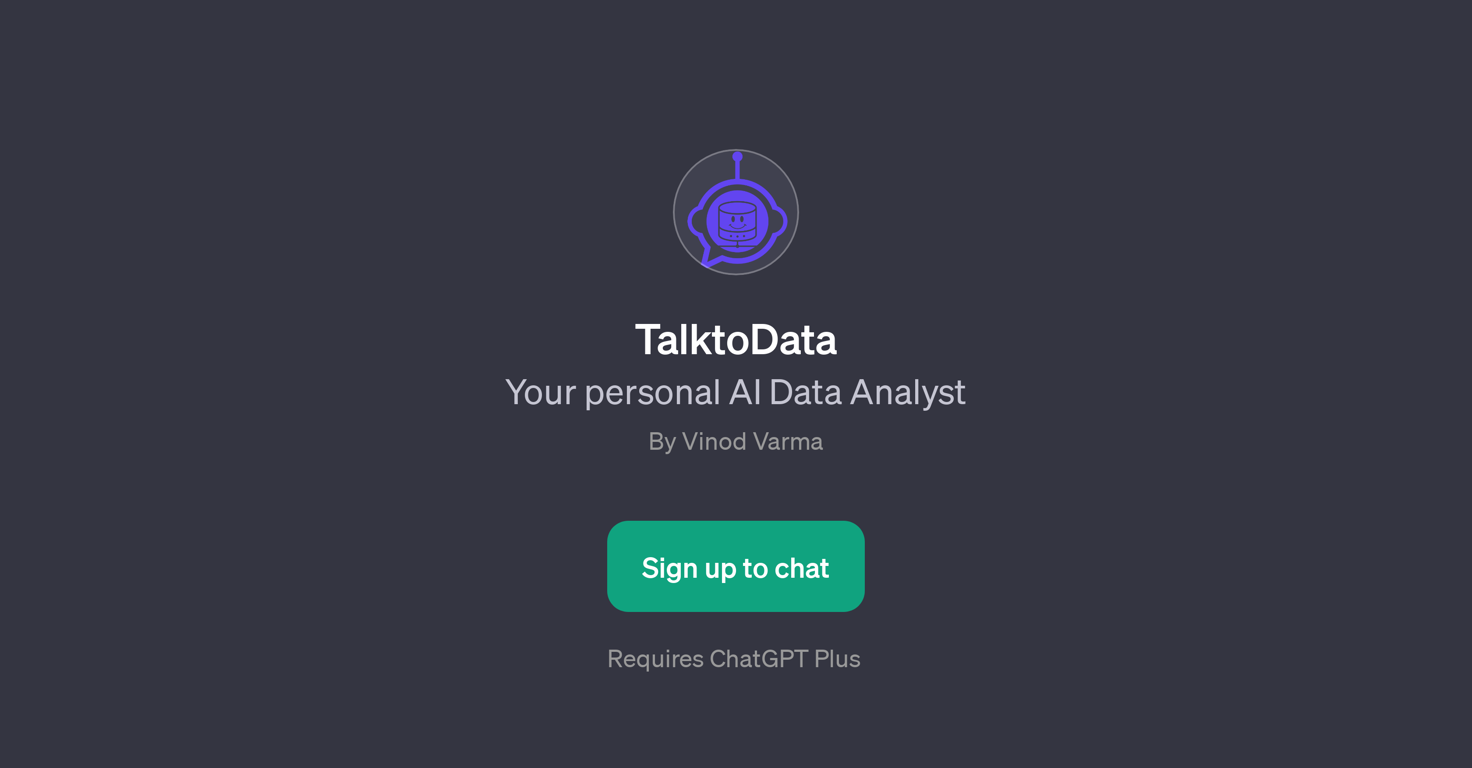 TalktoData website