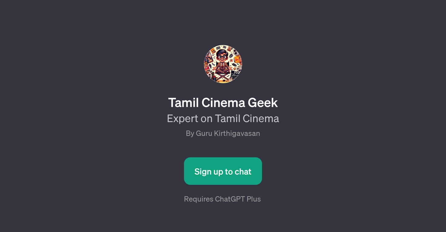 Tamil Cinema Geek website