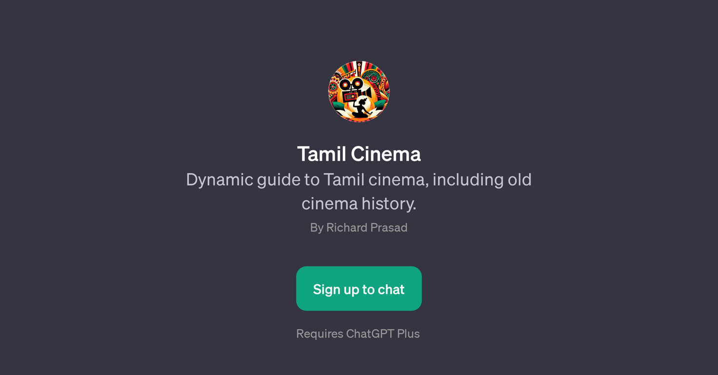 Tamil Cinema GPT website