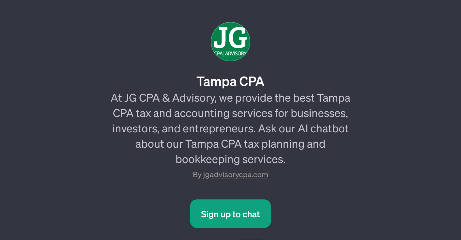 Tampa CPA website