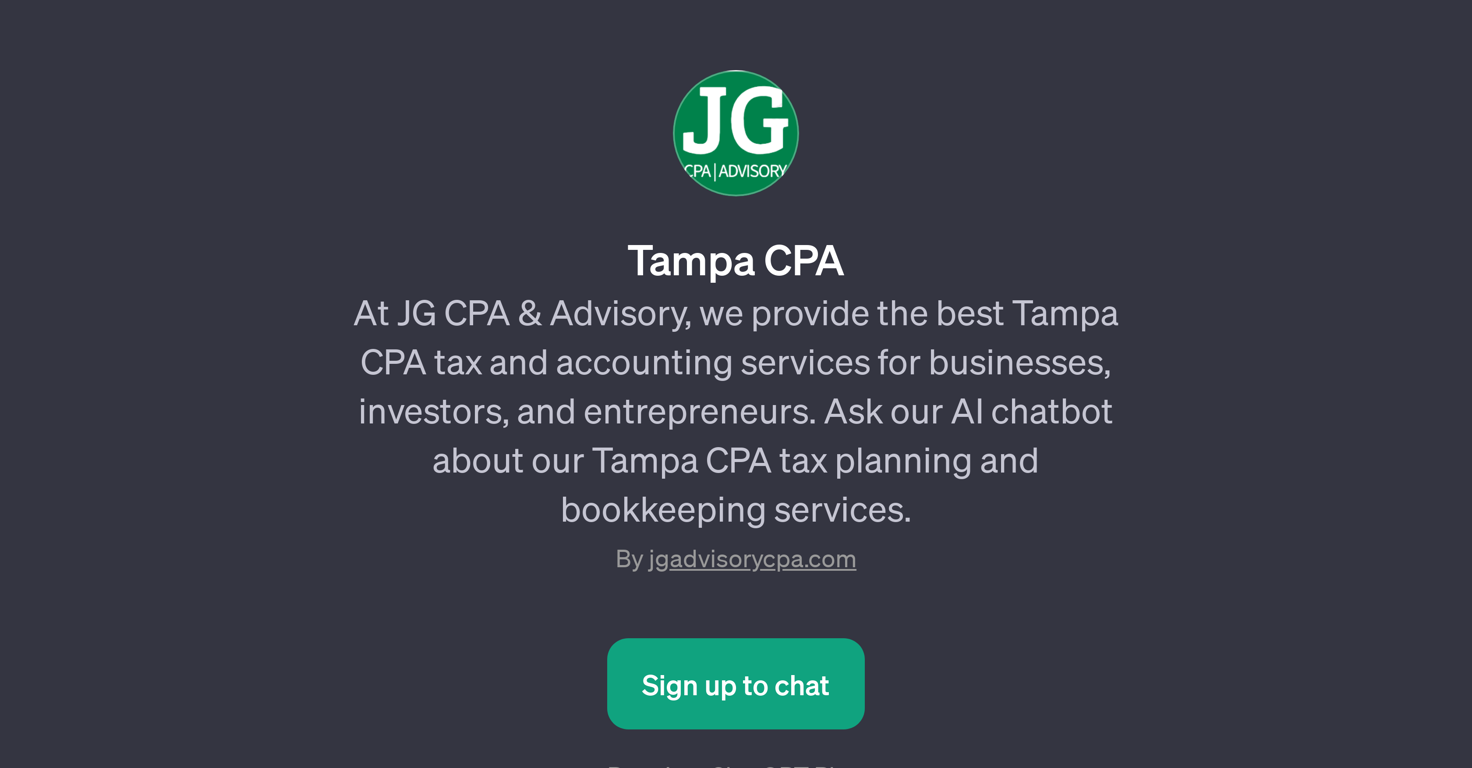 Tampa CPA website