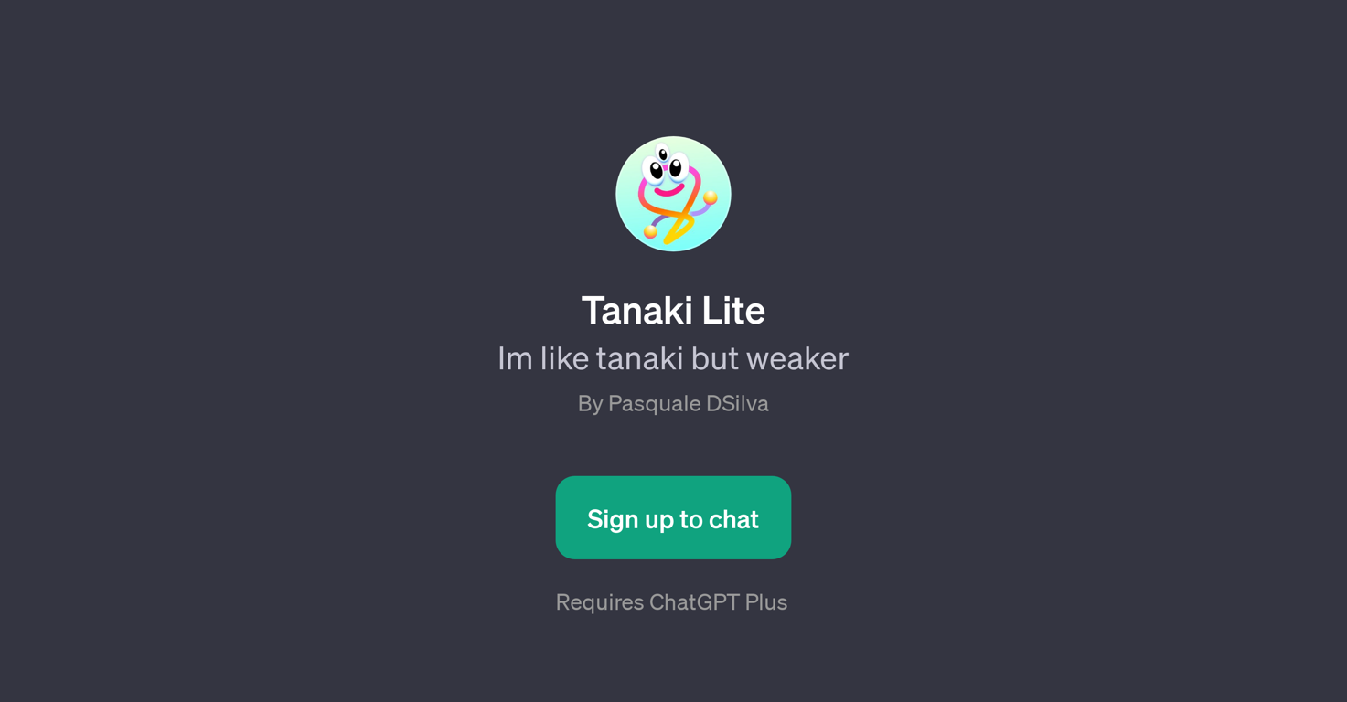Tanaki Lite website