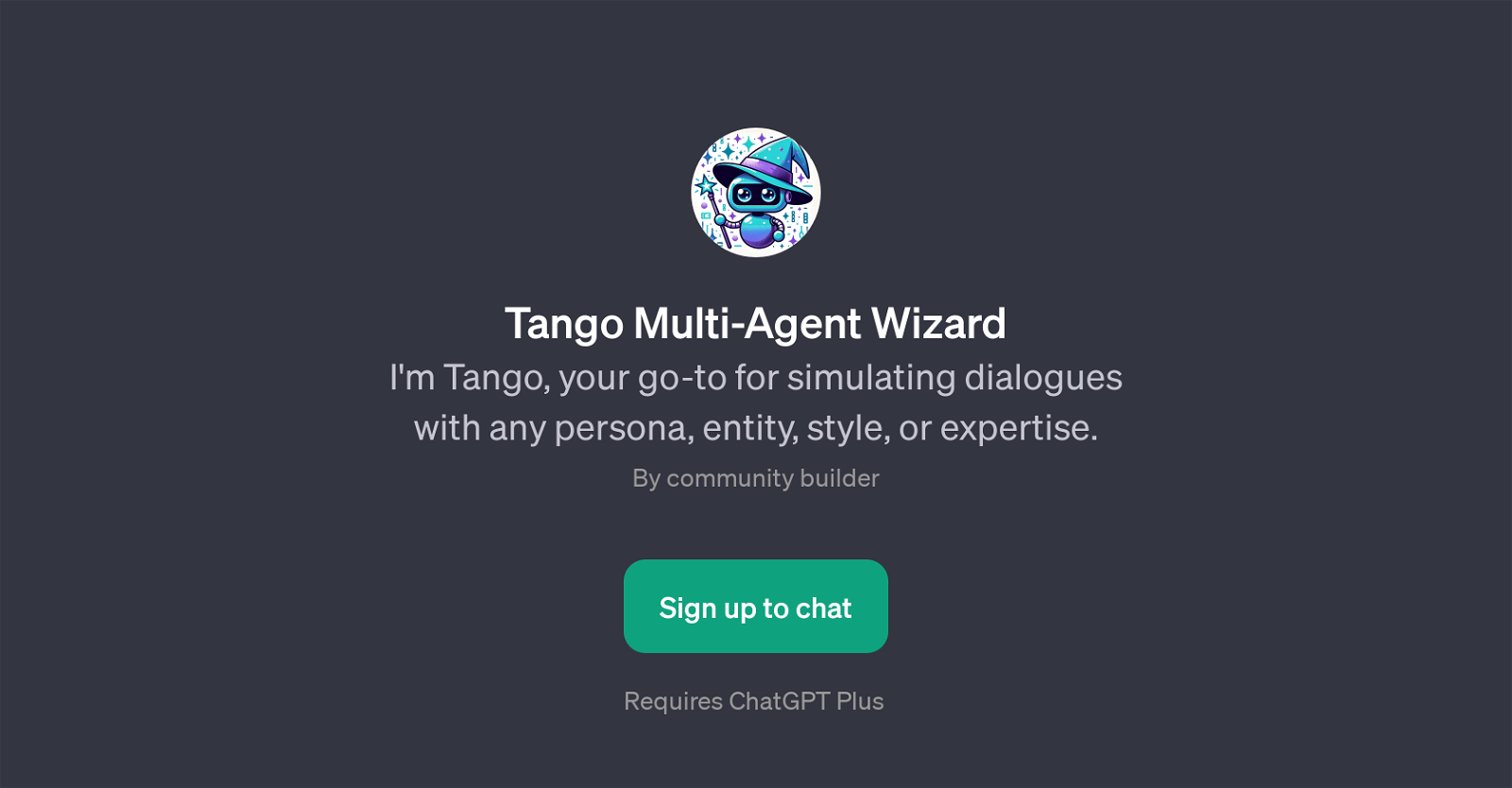 Tango Multi-Agent Wizard website