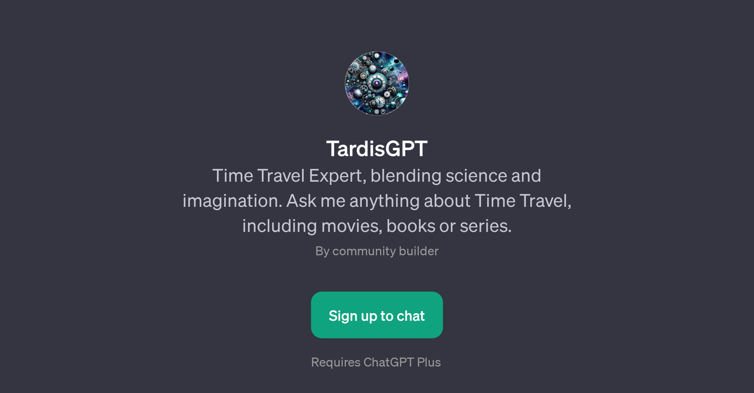TardisGPT website