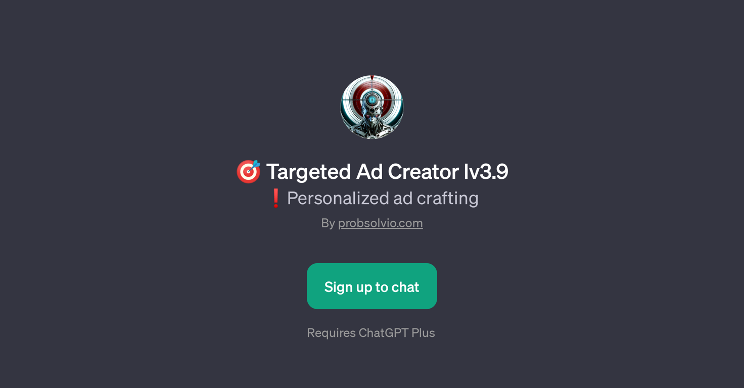 Targeted Ad Creator lv3.9 website