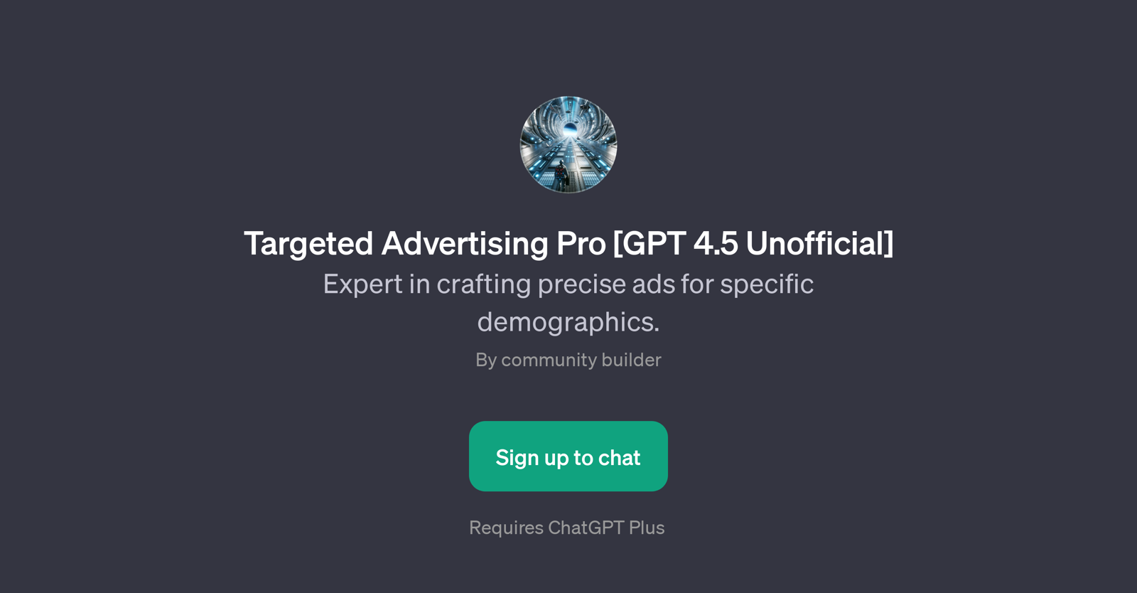 Targeted Advertising Pro [GPT 4.5 Unofficial] website