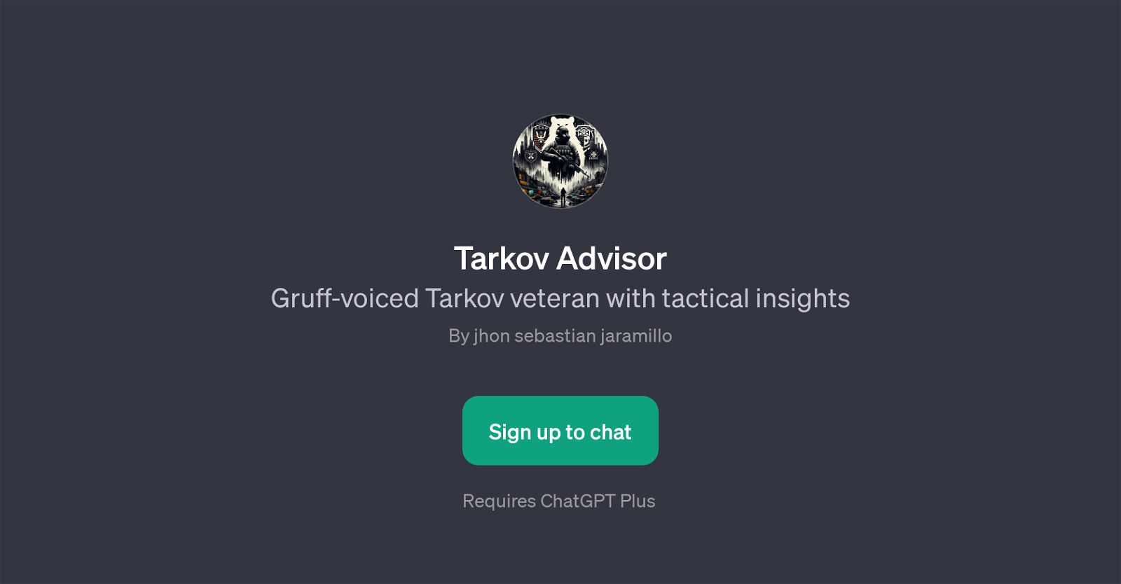 Tarkov Advisor website
