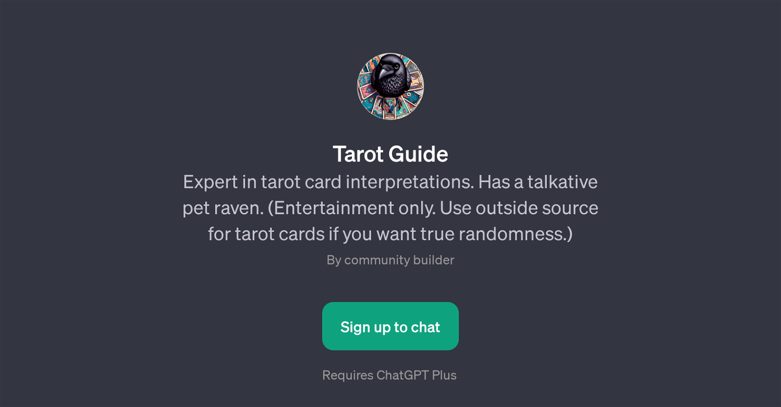 Tarot Guide website