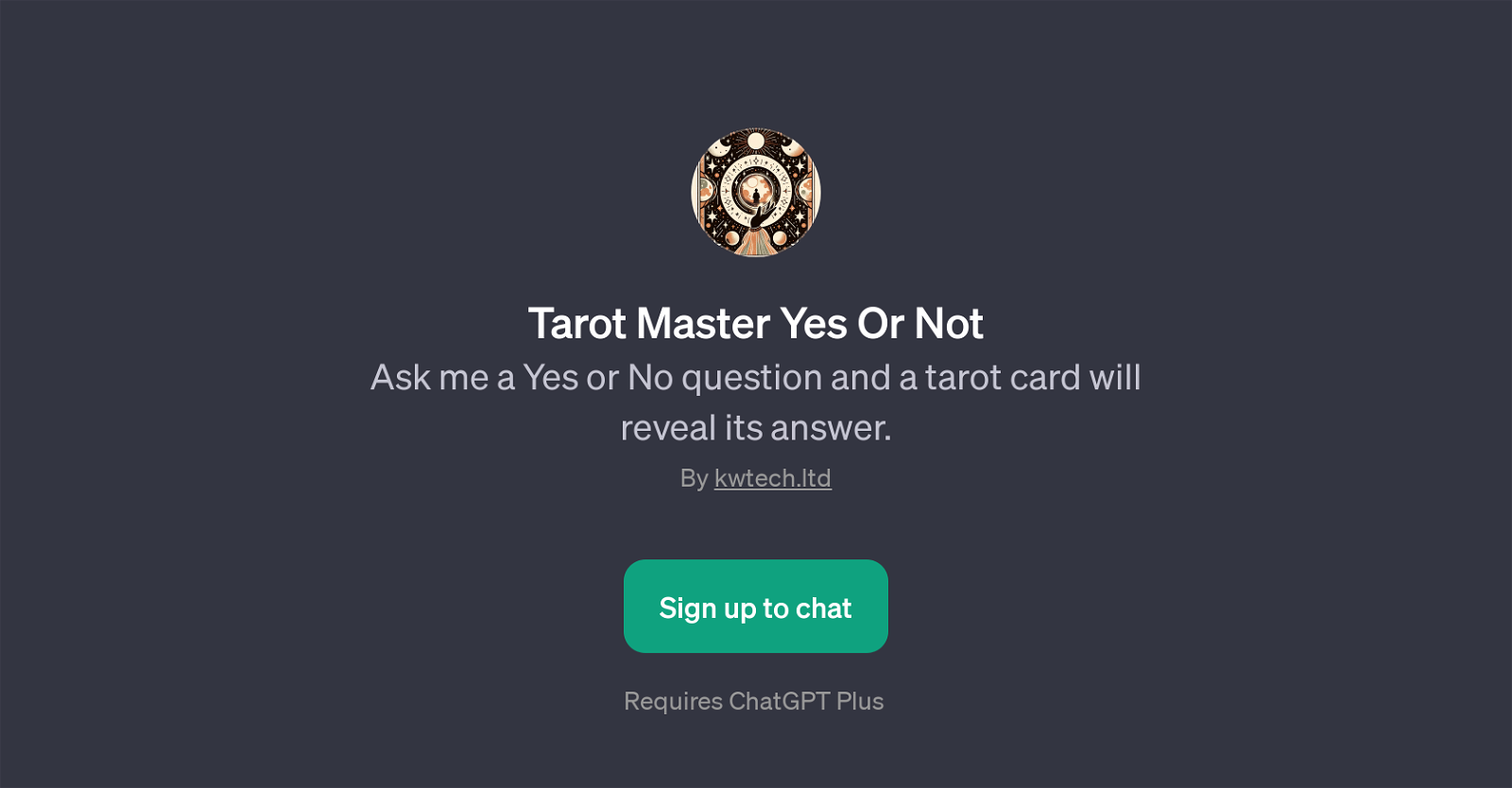 Tarot Master Yes Or Not website
