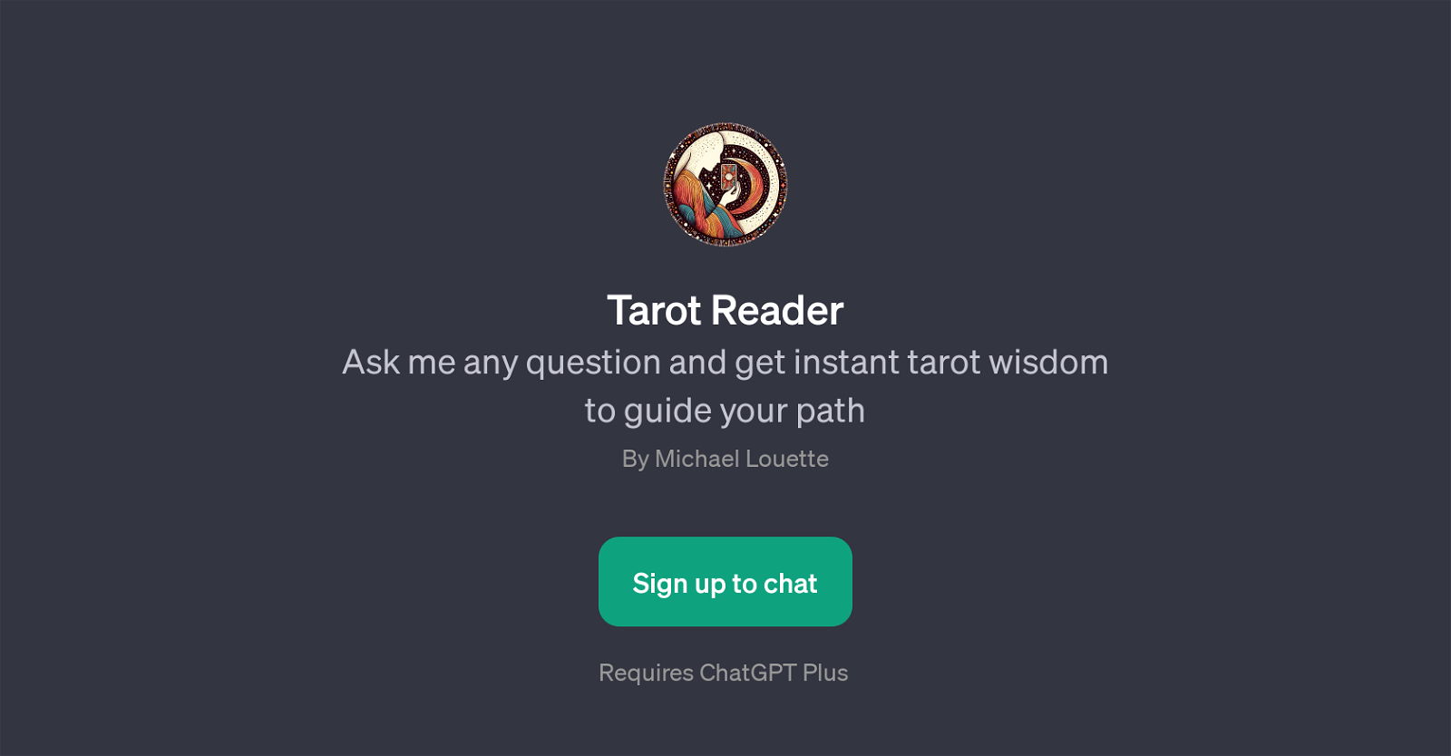 Tarot Reader website