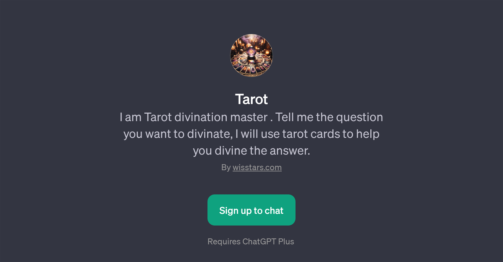 Tarot website