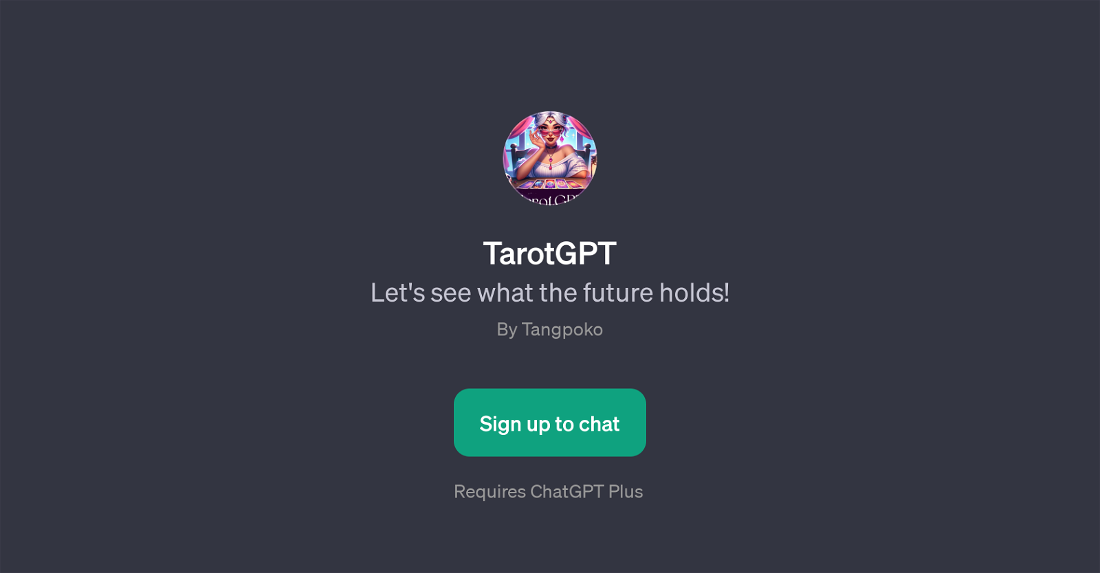 TarotGPT website