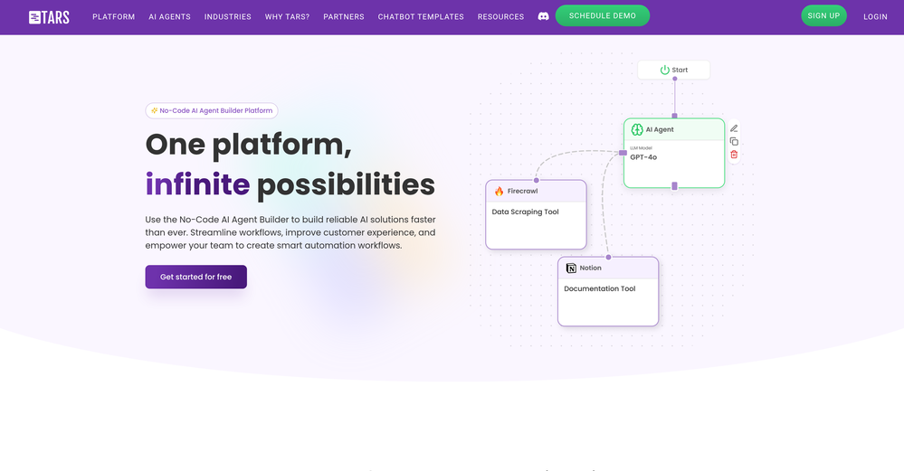 Tars website