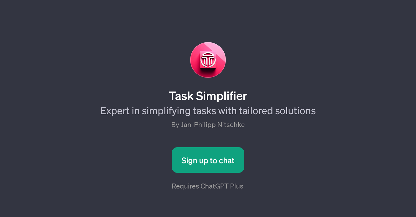 Task Simplifier website