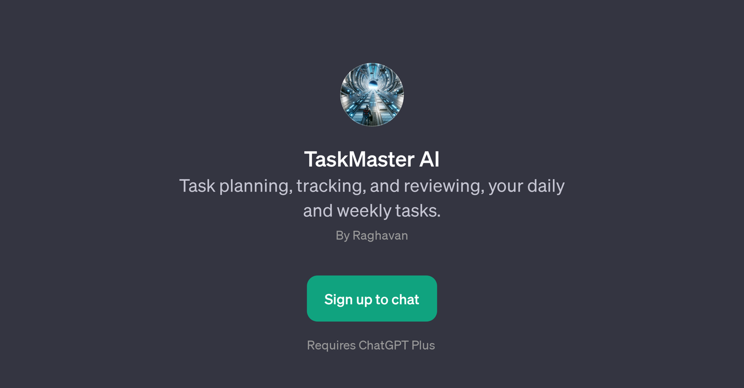 TaskMaster AI website