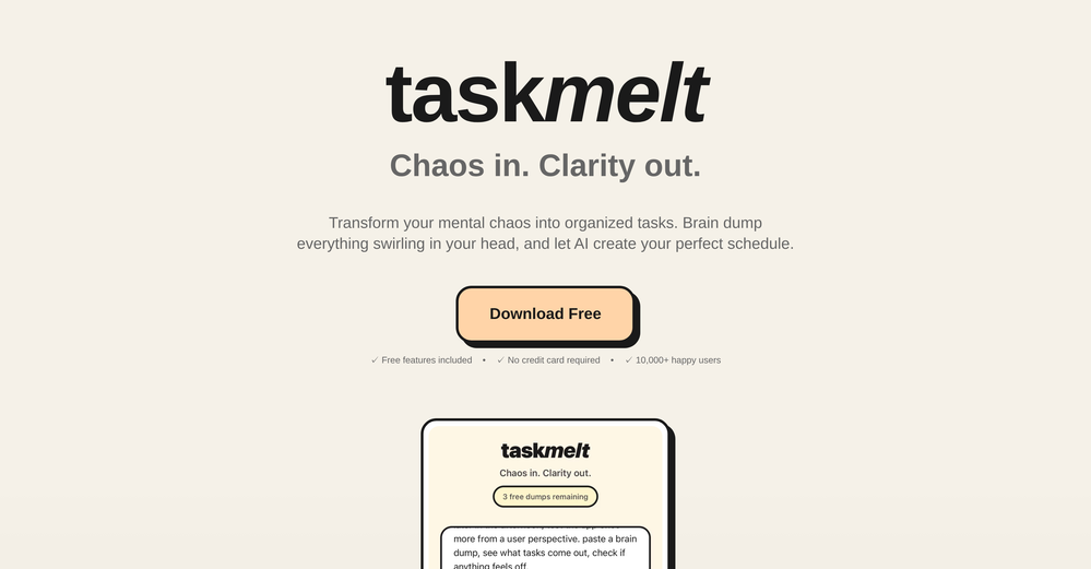 taskmelt website