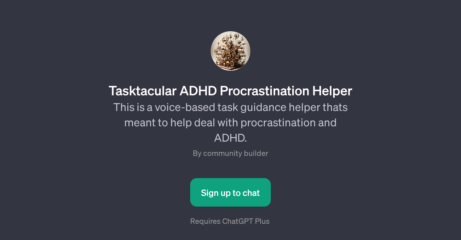 Tasktacular ADHD Procrastination Helper website