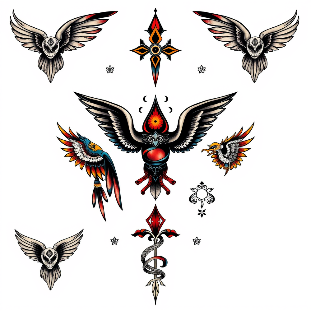 Tattoo Flash Sheet Generator website