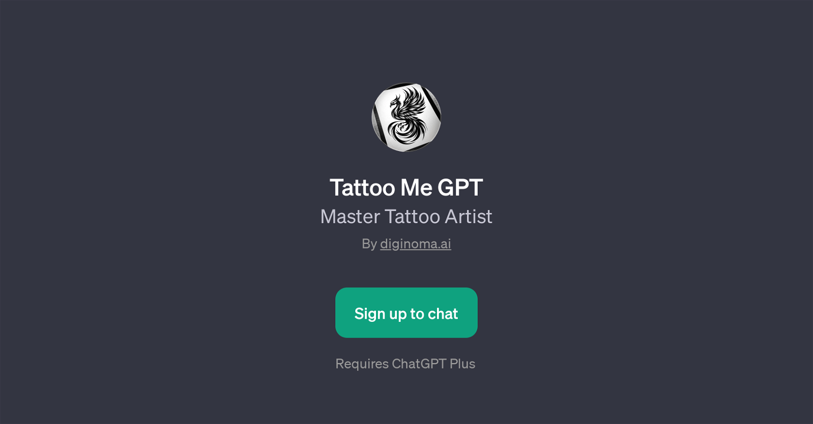 Tattoo Me GPT website