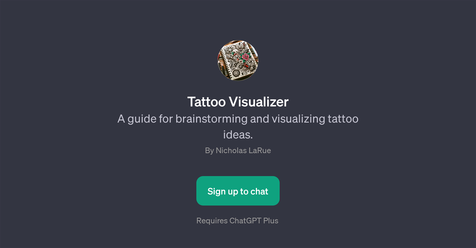 Tattoo Visualizer website