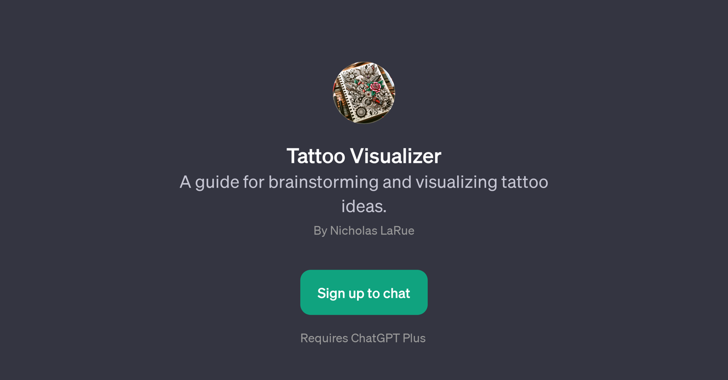Tattoo Visualizer website