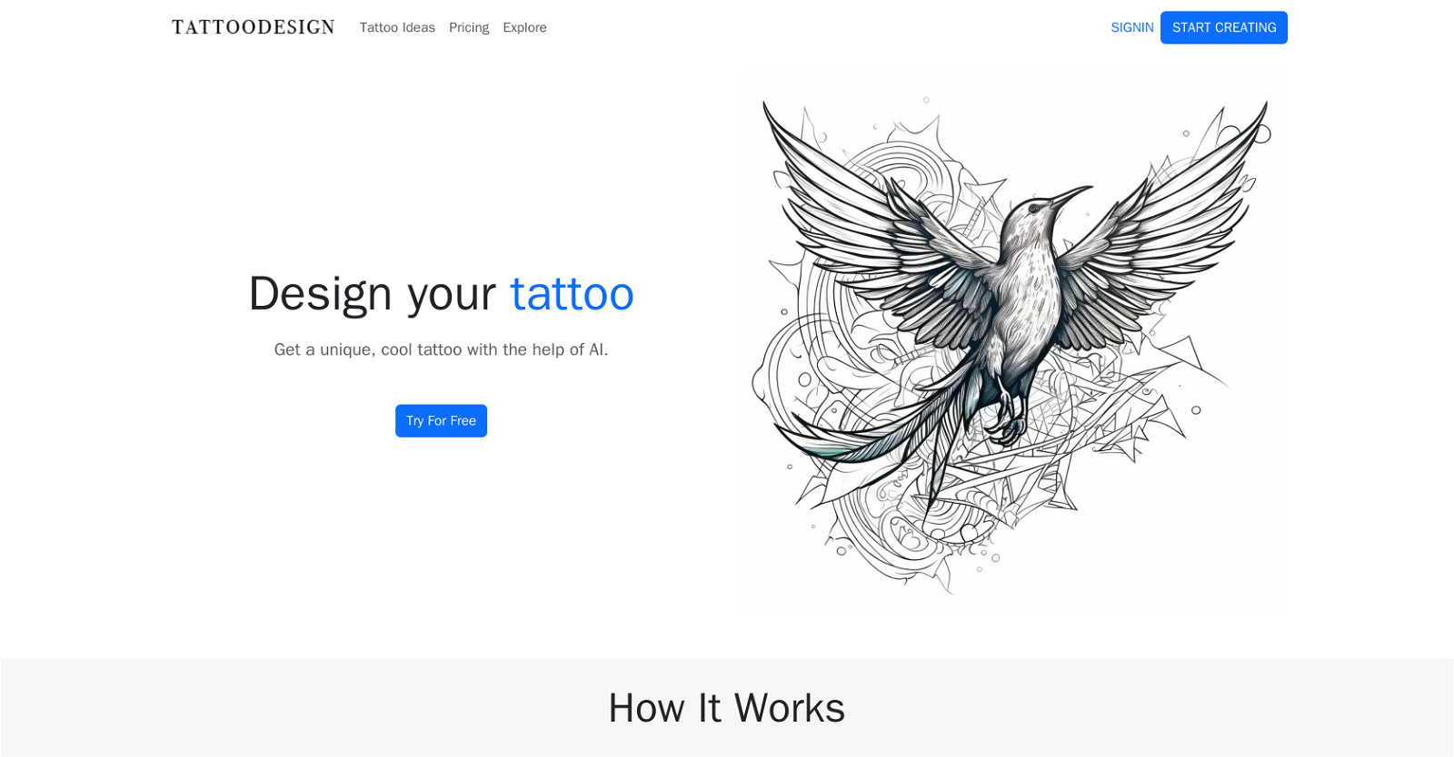 TattooDesign website