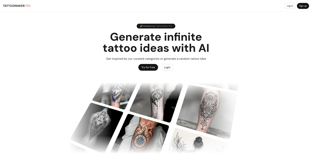 TattooMakerPro website
