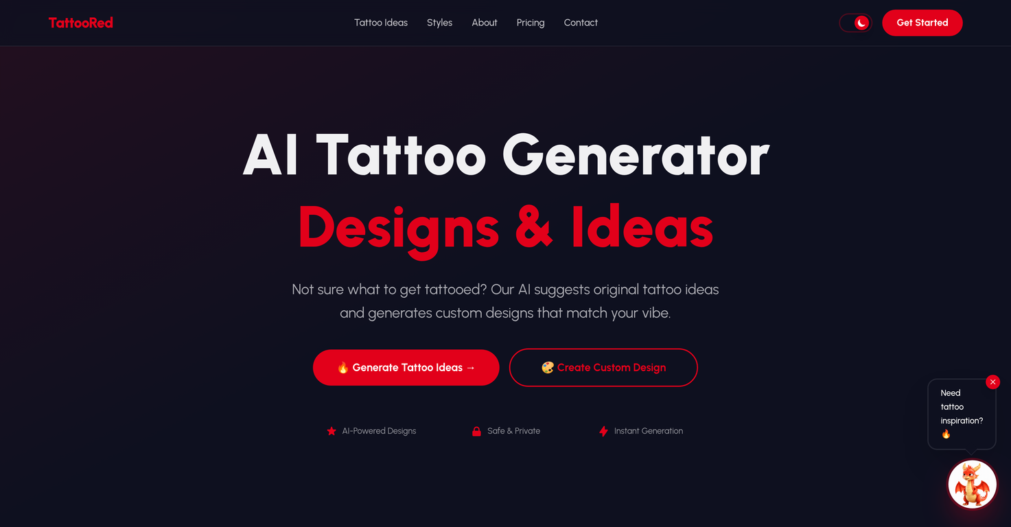 Tattoored website