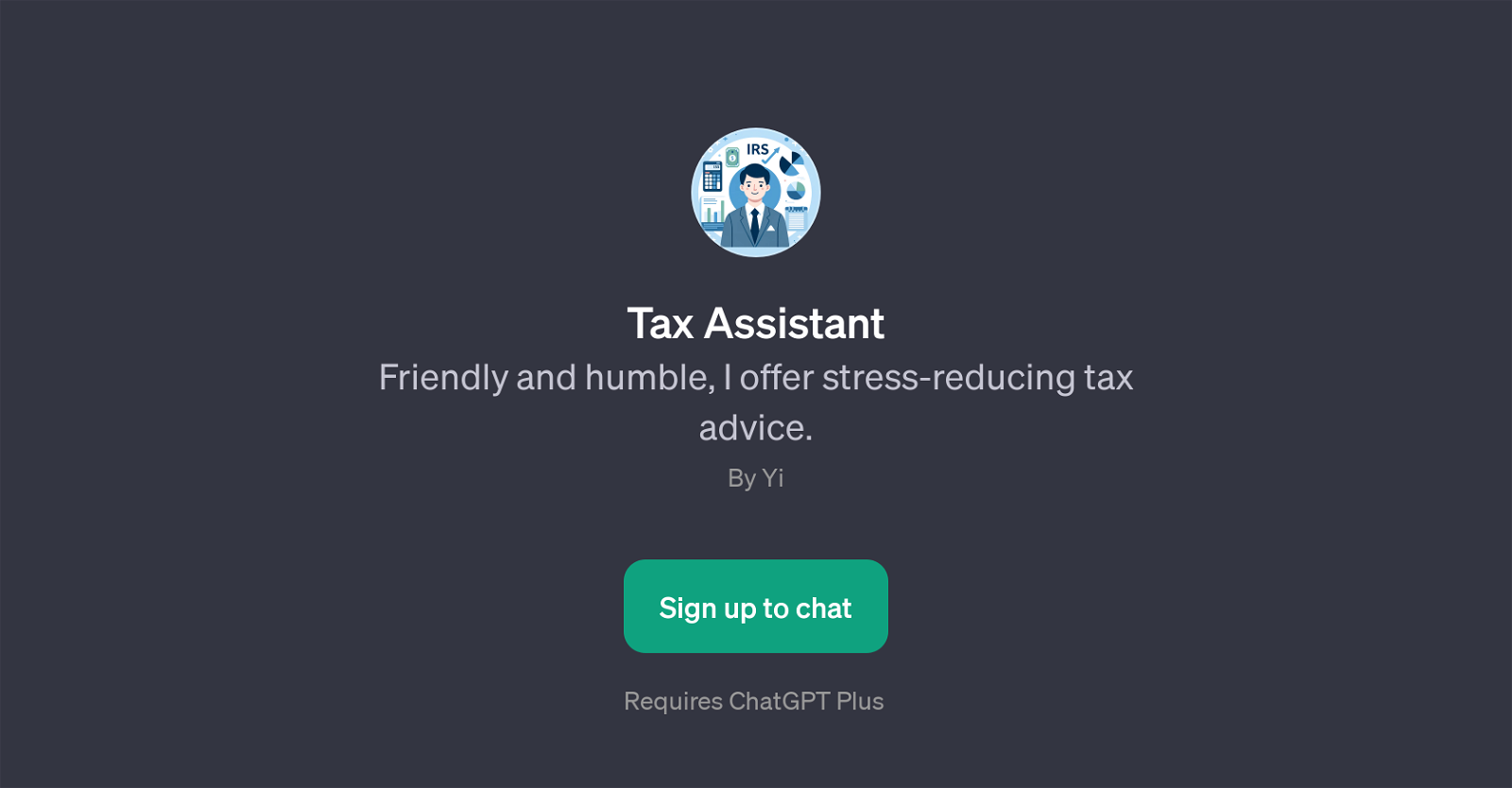 Tax Assistant website