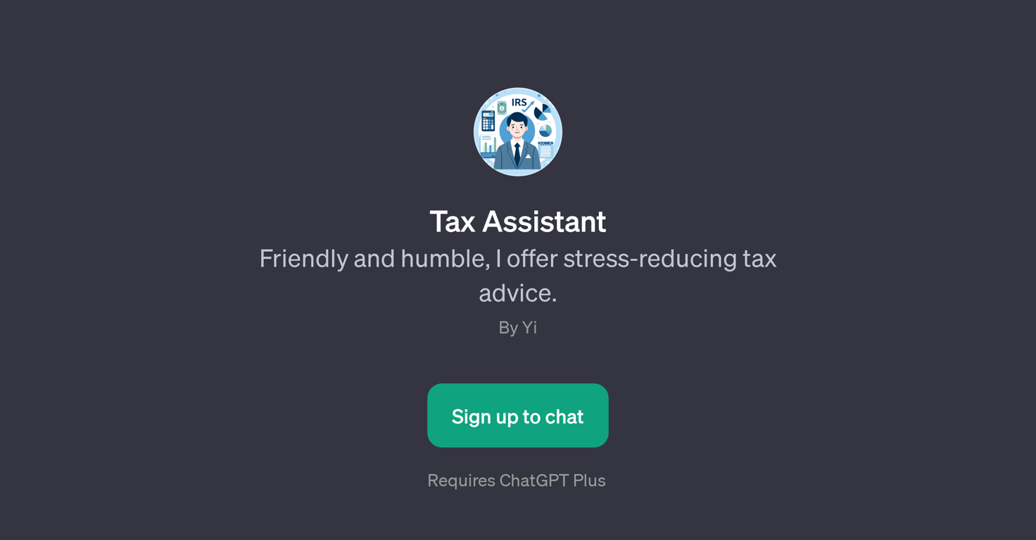 Tax Assistant website