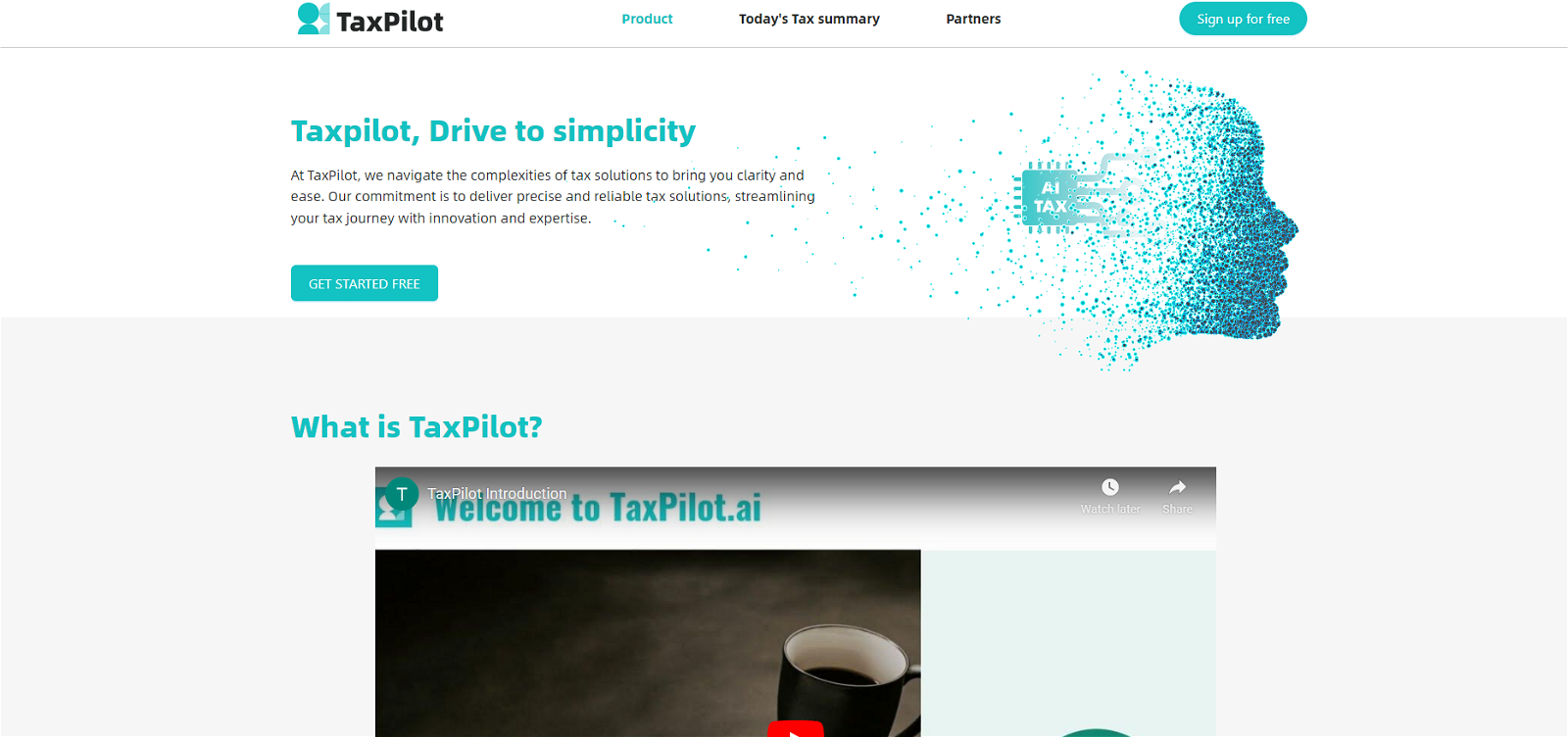 TaxPilot website